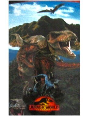 Jurassic World Beach Towel & 2 Bath Bomb, Magic Cloth NEW 54" x 27"